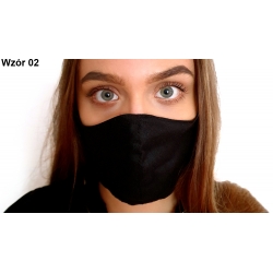 Profilowana bawełniana maseczka rozmiar damski